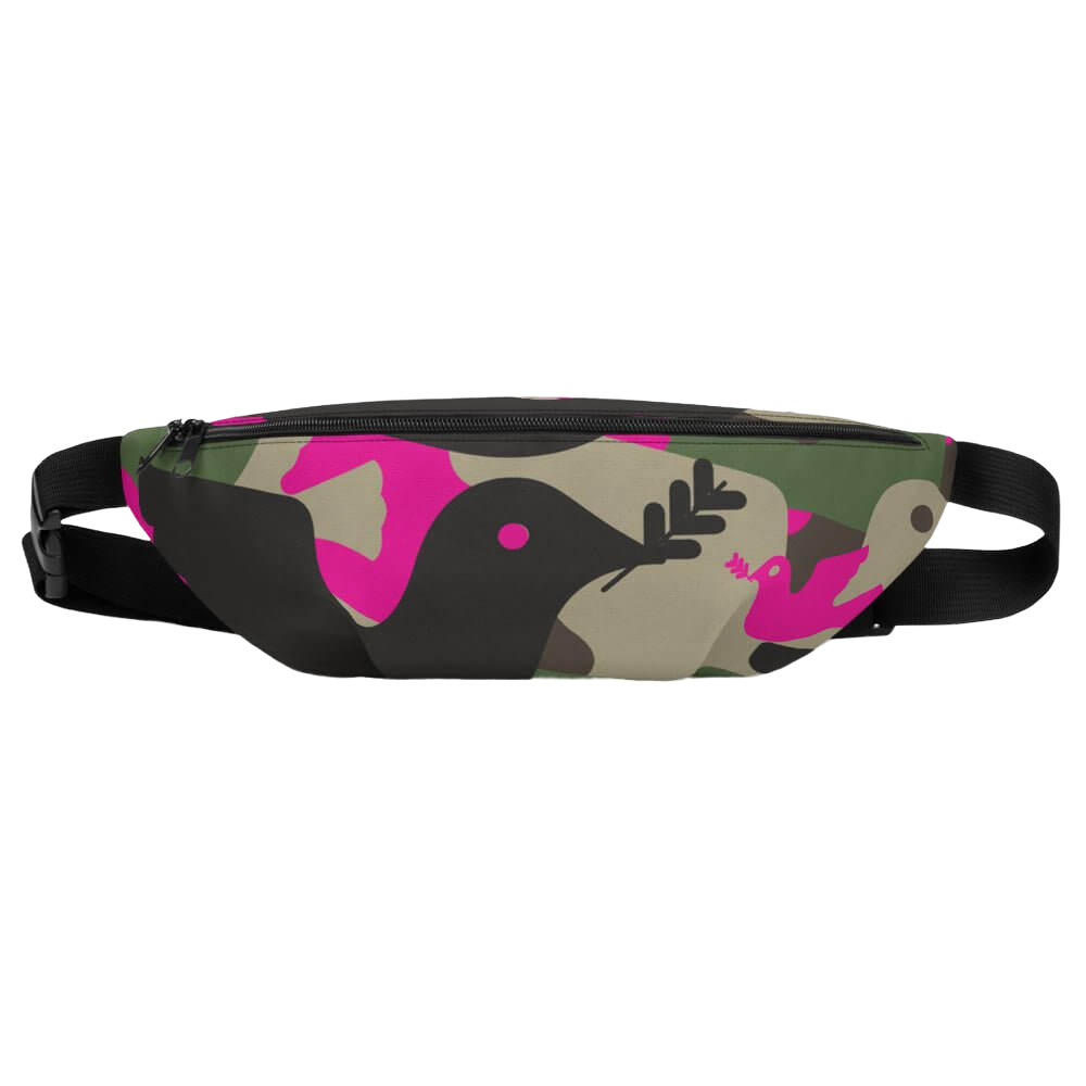 Lover Fine Fanny Pack - Freestyle Green Camo - Far From Timid